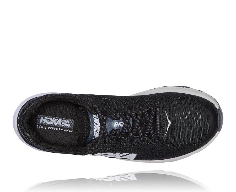 Hoka One One Tenisky Panske Čierne/Biele - EVO Carbon Rocket - 01357-ARWP